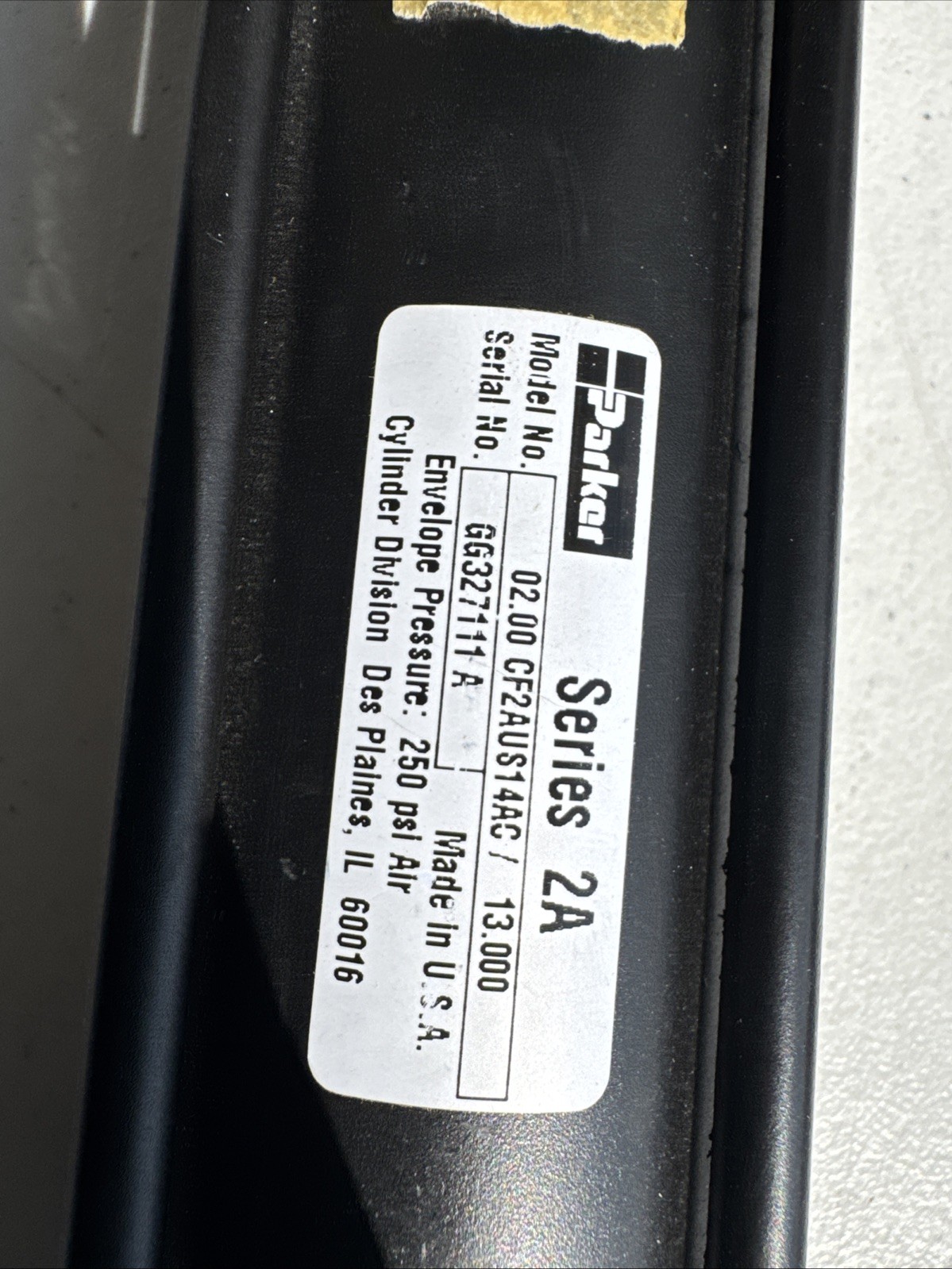 PARKER 02.00-CF2AUS14AC-13.000 Cylinder