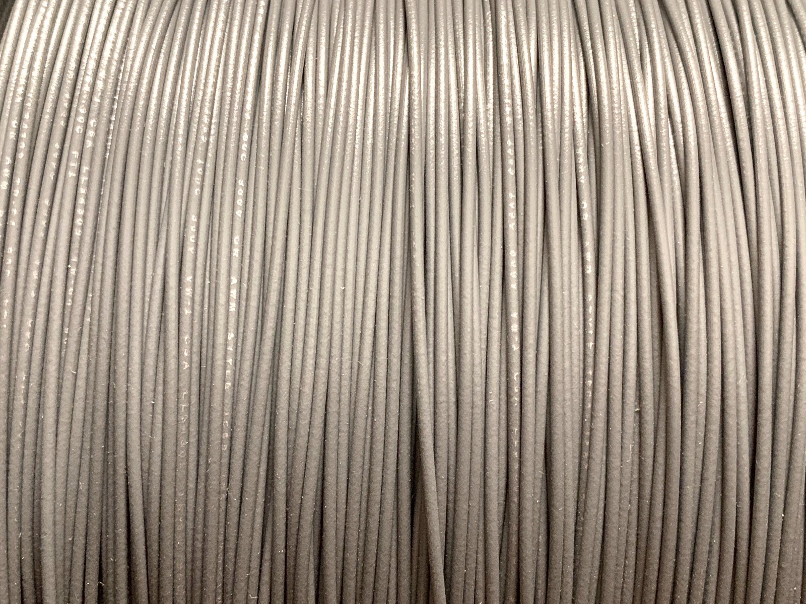 500 FT REEL UL1007 20 AWG GRAY Hook Up Lead Primary Wire TINNED Stranded 300V