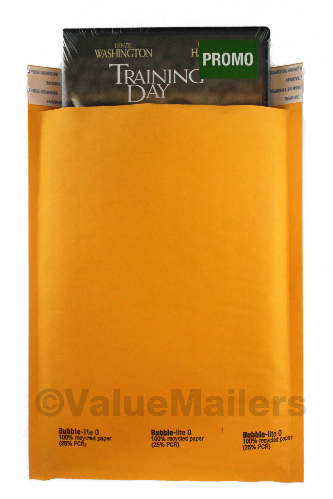 1000 #0 6.5×10 ” Bubble – Lite ” X- Wide Kraft Bubble Mailers Padded Envelopes