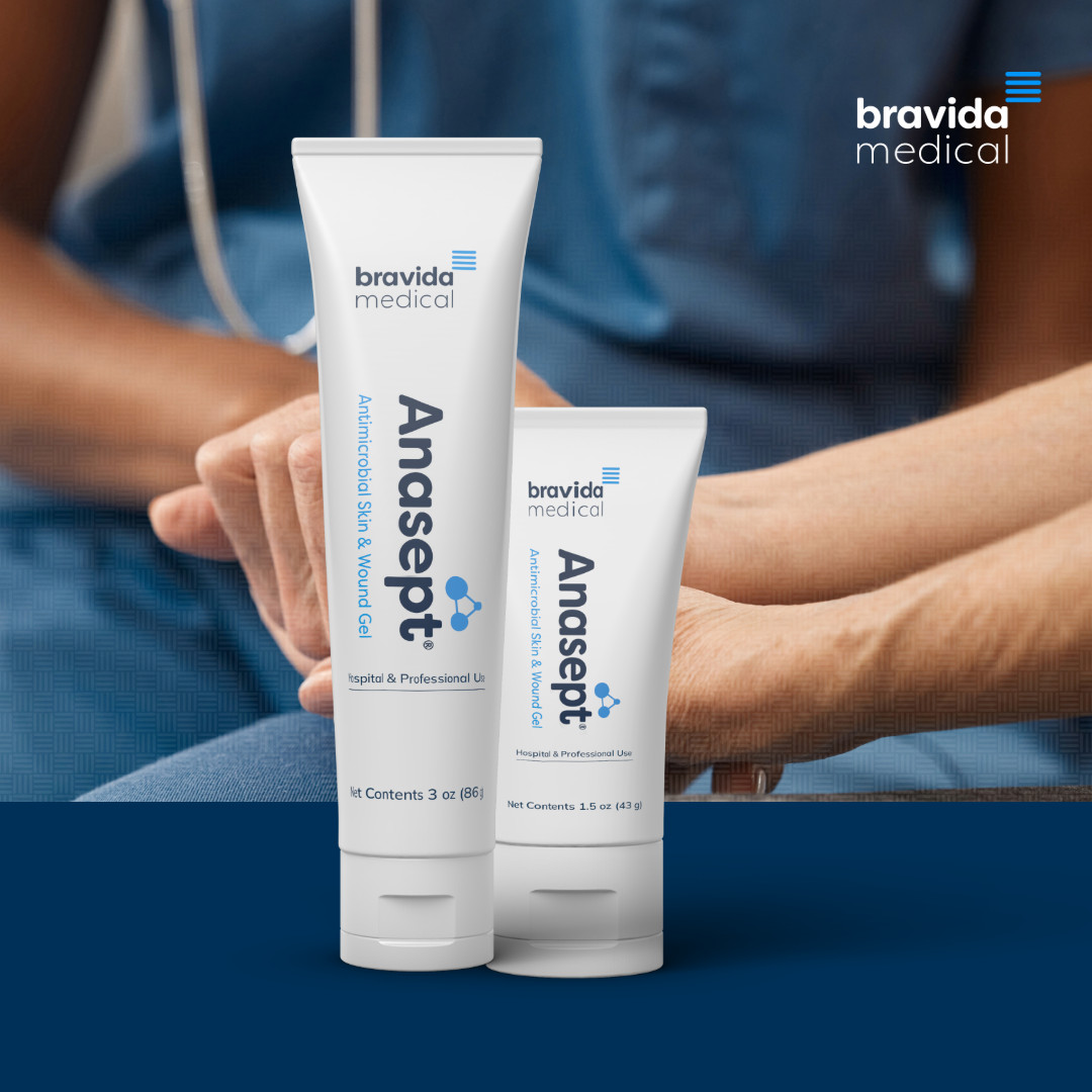 Anasept Antimicrobial Skin & Wound Gel 3 oz. Tube
