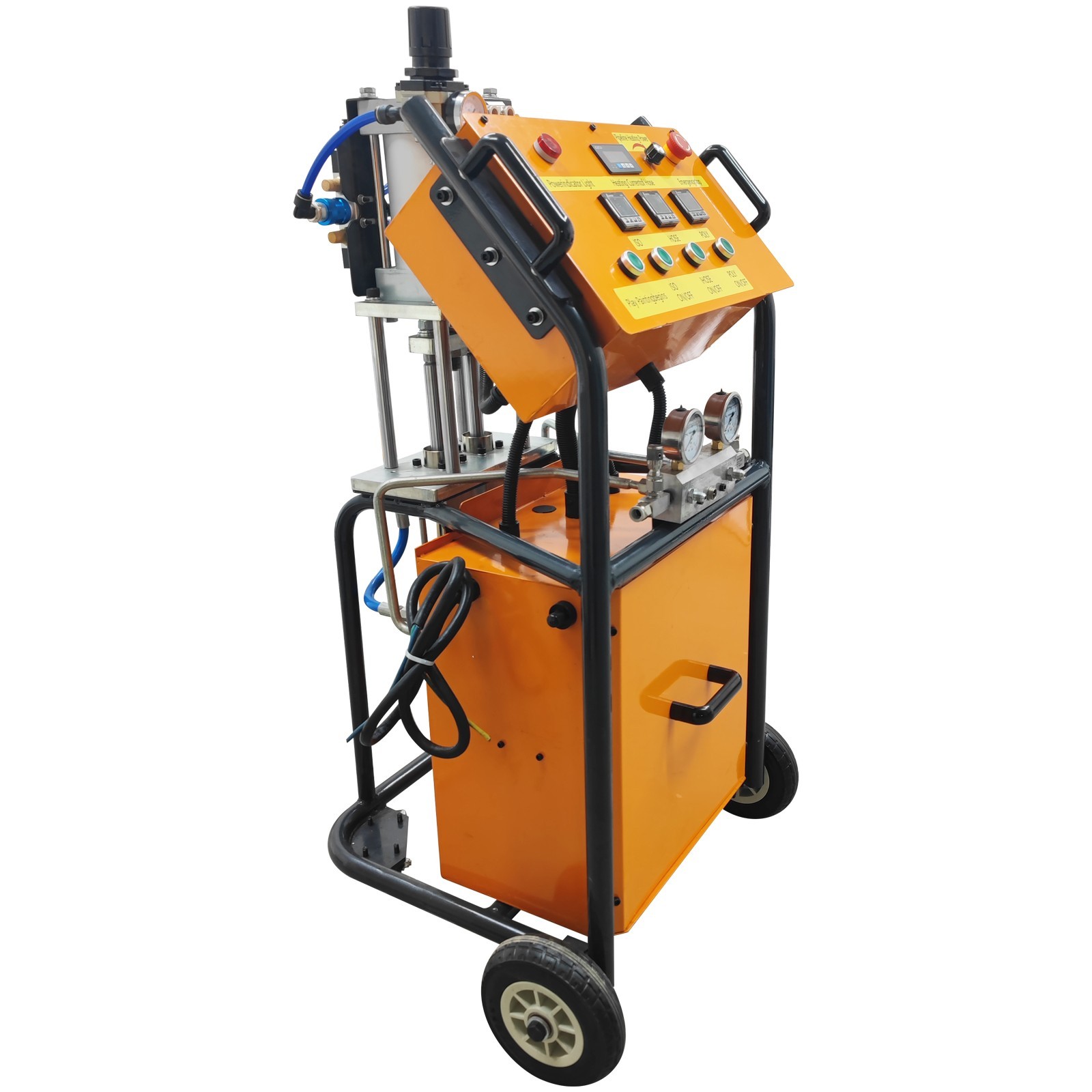 110V Polyurethane Foam Spray Insulation Machine W/ Full Parts 5-9L Spraying Flow