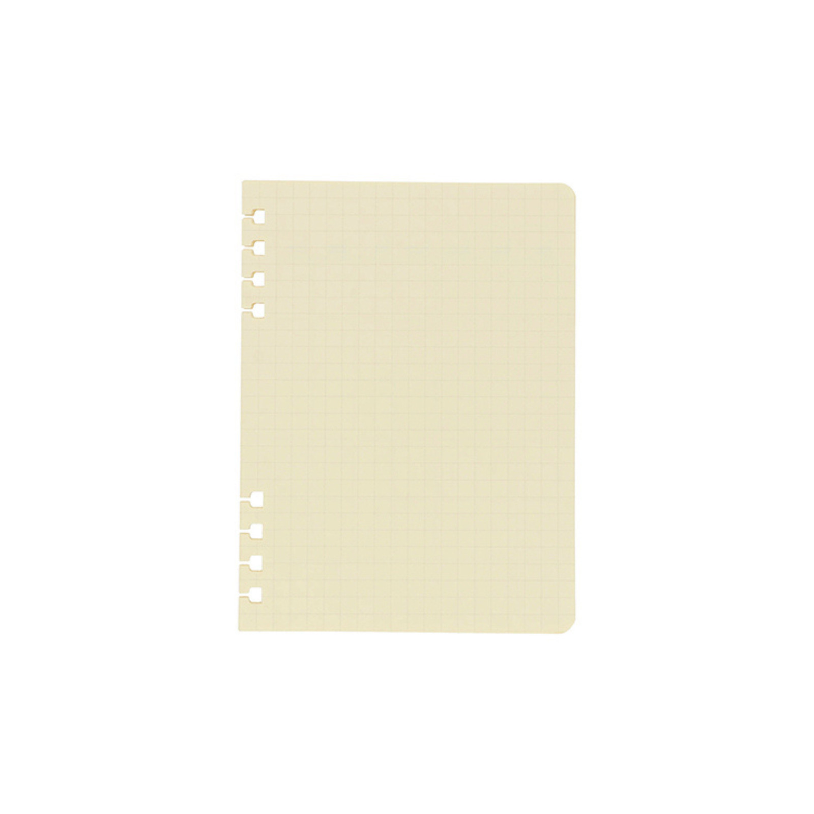 Delfonics Rollbahn Flexible Monthly Diary Refills [Undated]: 5.2 in. x 7 in. Cre
