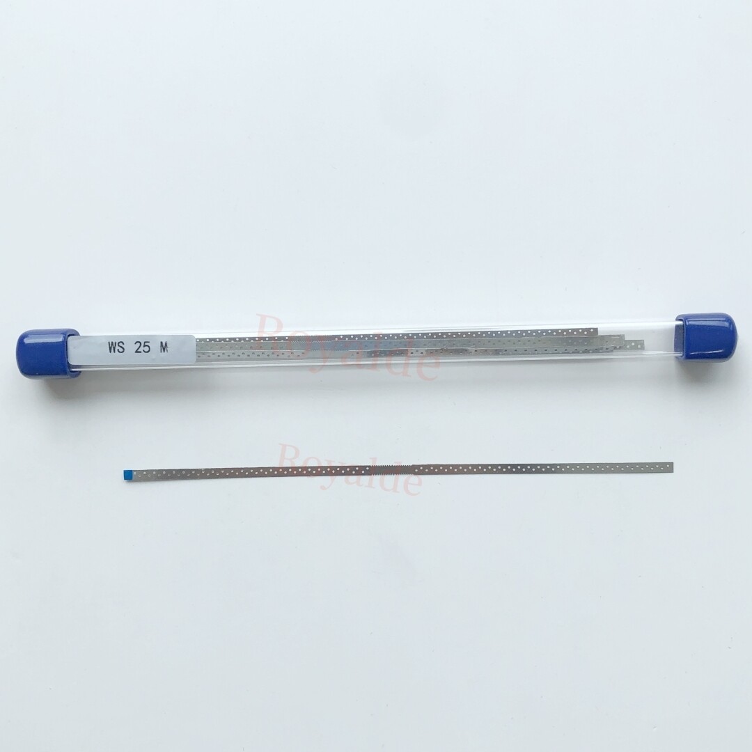 Blue Dental Stainless Metal Polishing Finishing Strips Single Strip 2.5mm Narrow