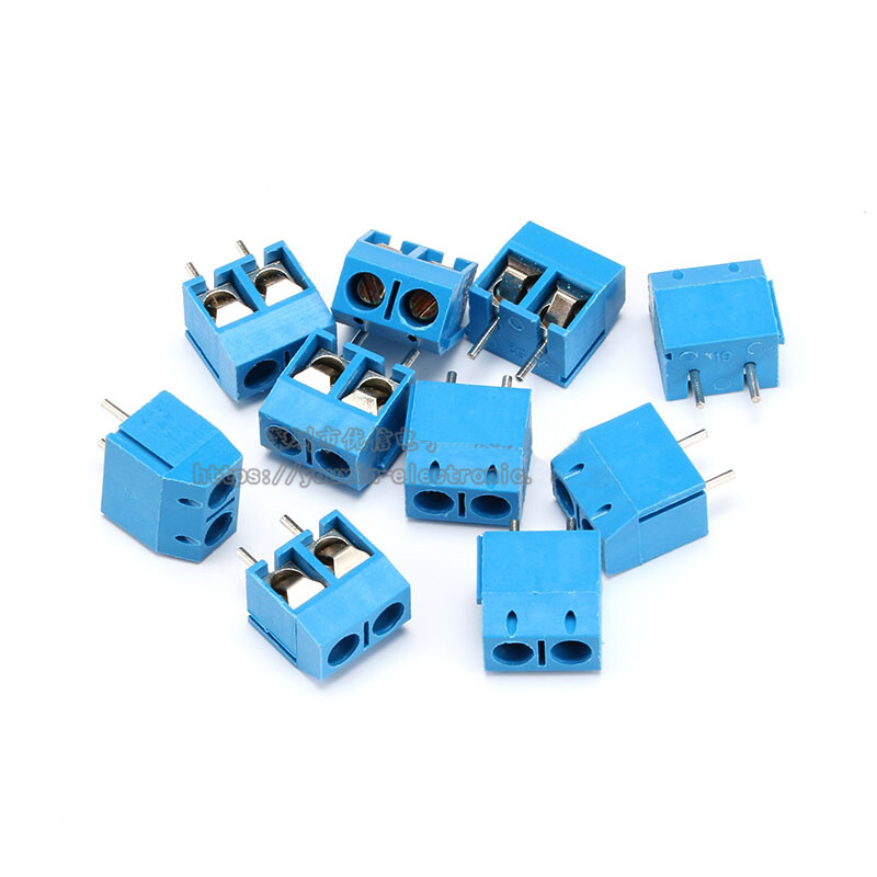 KF301 2 – 3Pin 5.0mm Pitch Screw Terminals Block Connector 300V/16A PCB Blue Pin