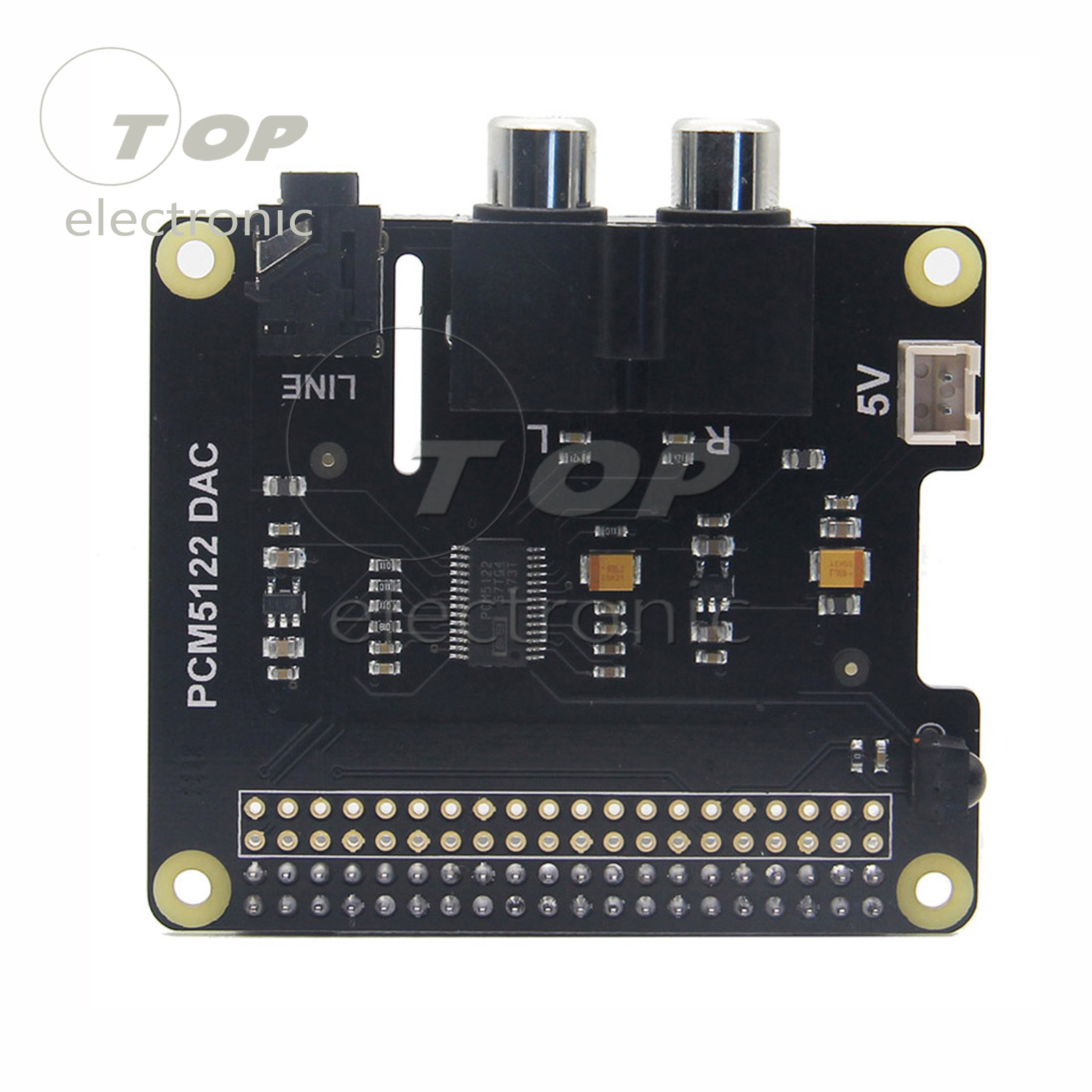 X920 HIFI DAC+ PCM5122 Expansion Board For Raspberry Pi 3 Model B / 2B / B+ / A