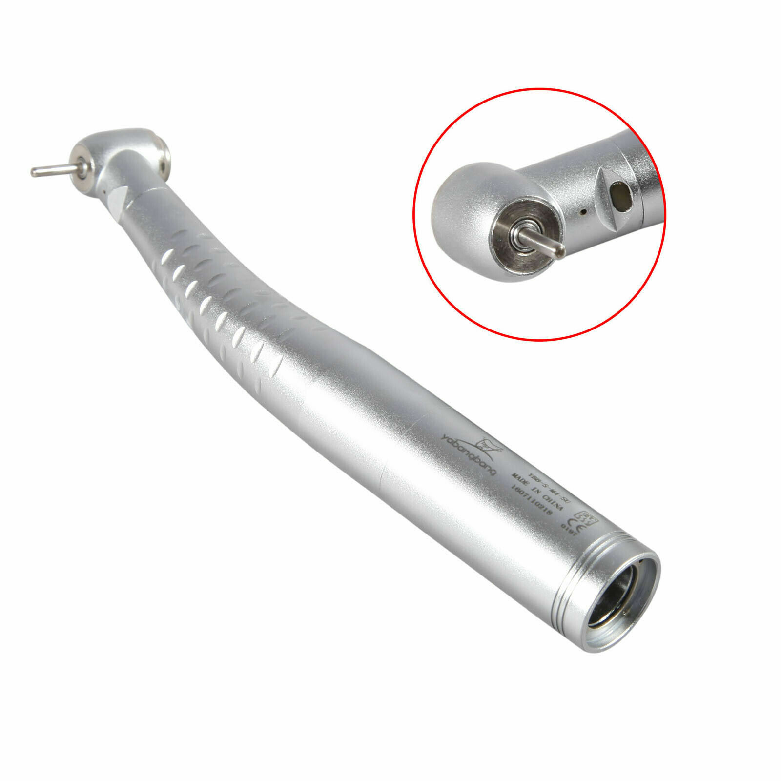 Dental LED Turbine Fiber Optic Handpiece + 4 Hole 6 Hole Quick Coupler