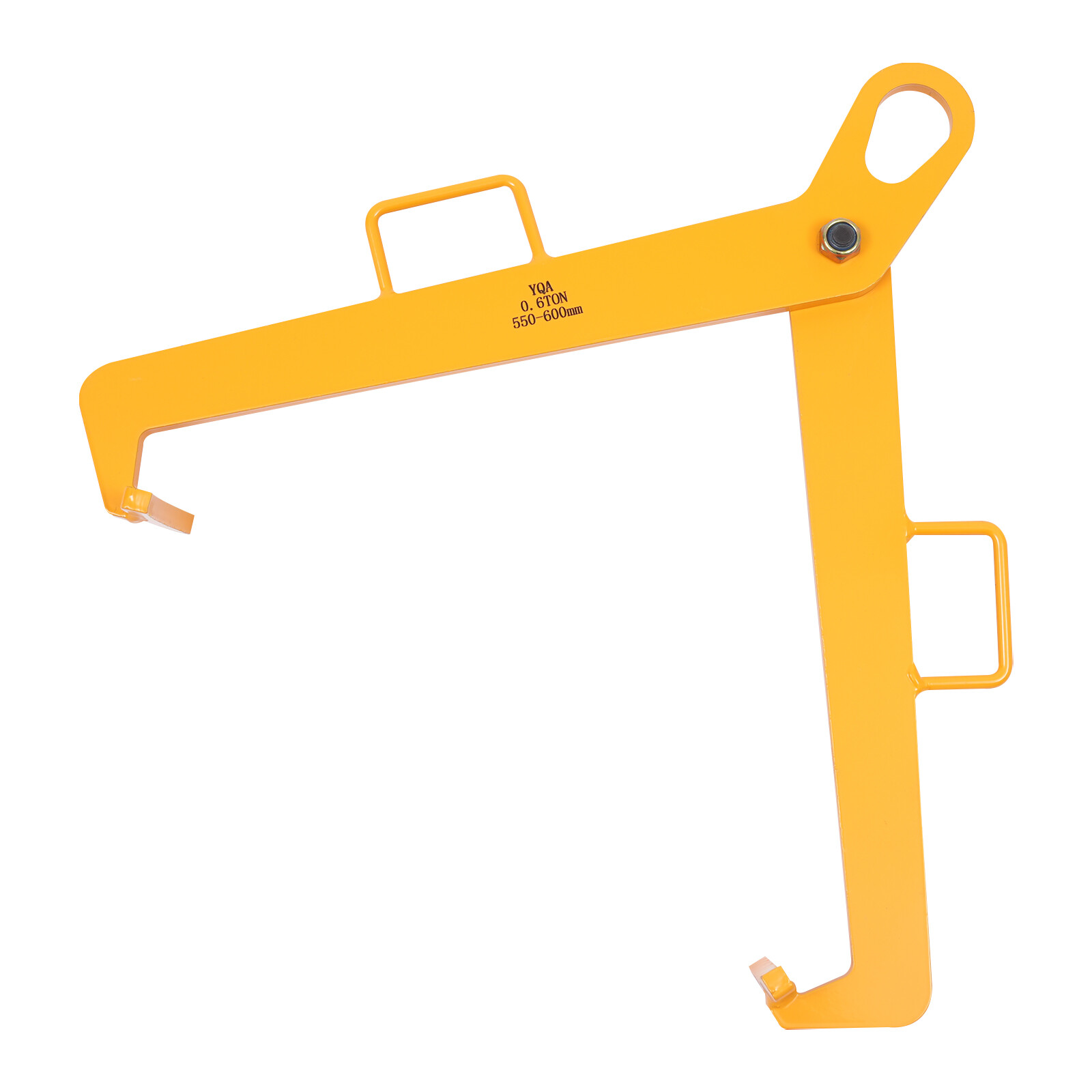YQA Vertical Drum Lifting Plier Clamp 0.6T 1322Lbs For 55-60Cm Drums