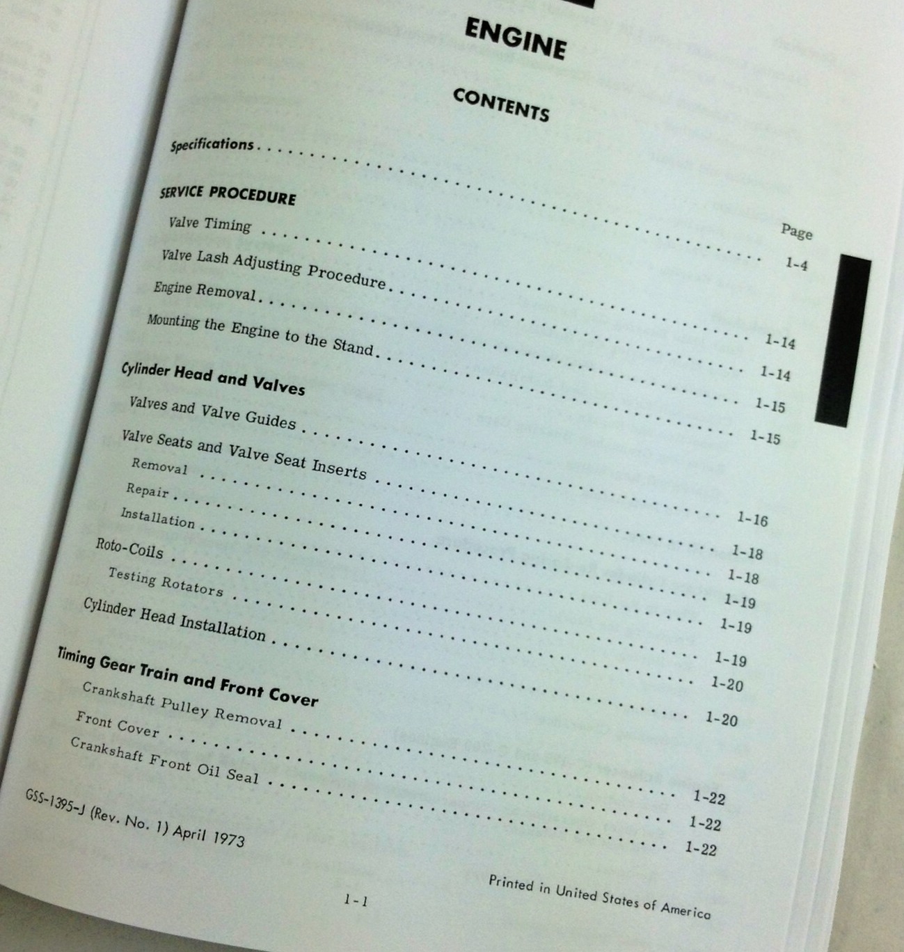 Farmall C-157 C-175 C-200 Engine Fuel Service Shop Repair Manual International