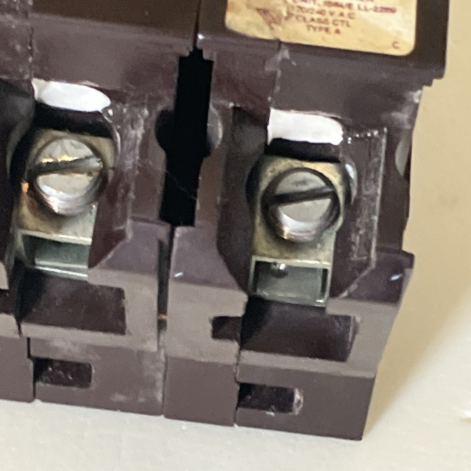 Wadsworth A230NI 30 Amp 2 Pole 2P A230 Plastic Foot Breaker A230B BIG BODY