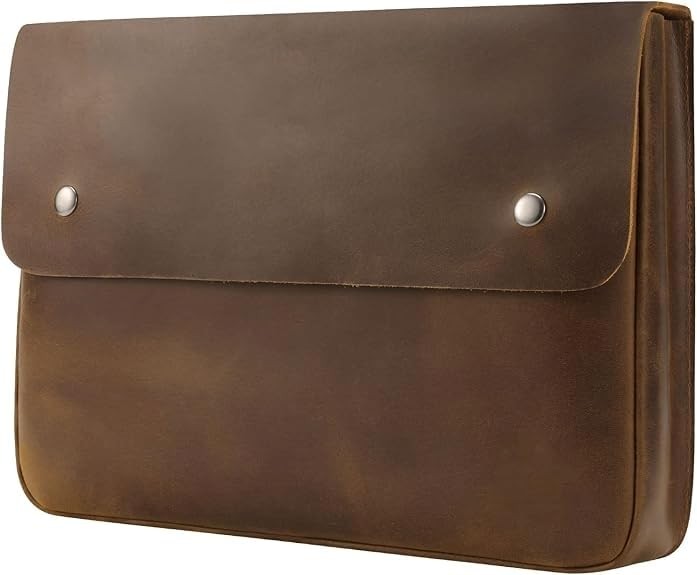 Leather File Folder Organizer Document Holder, File Case, A5 Binder, Envelope…