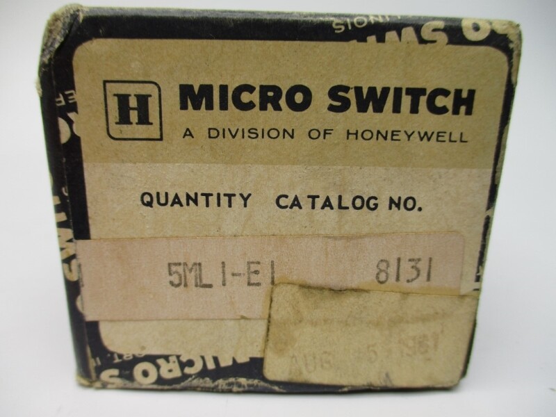 MICRO SWITCH 5ML1-E1 (GREY) 600VAC 20A NSMP