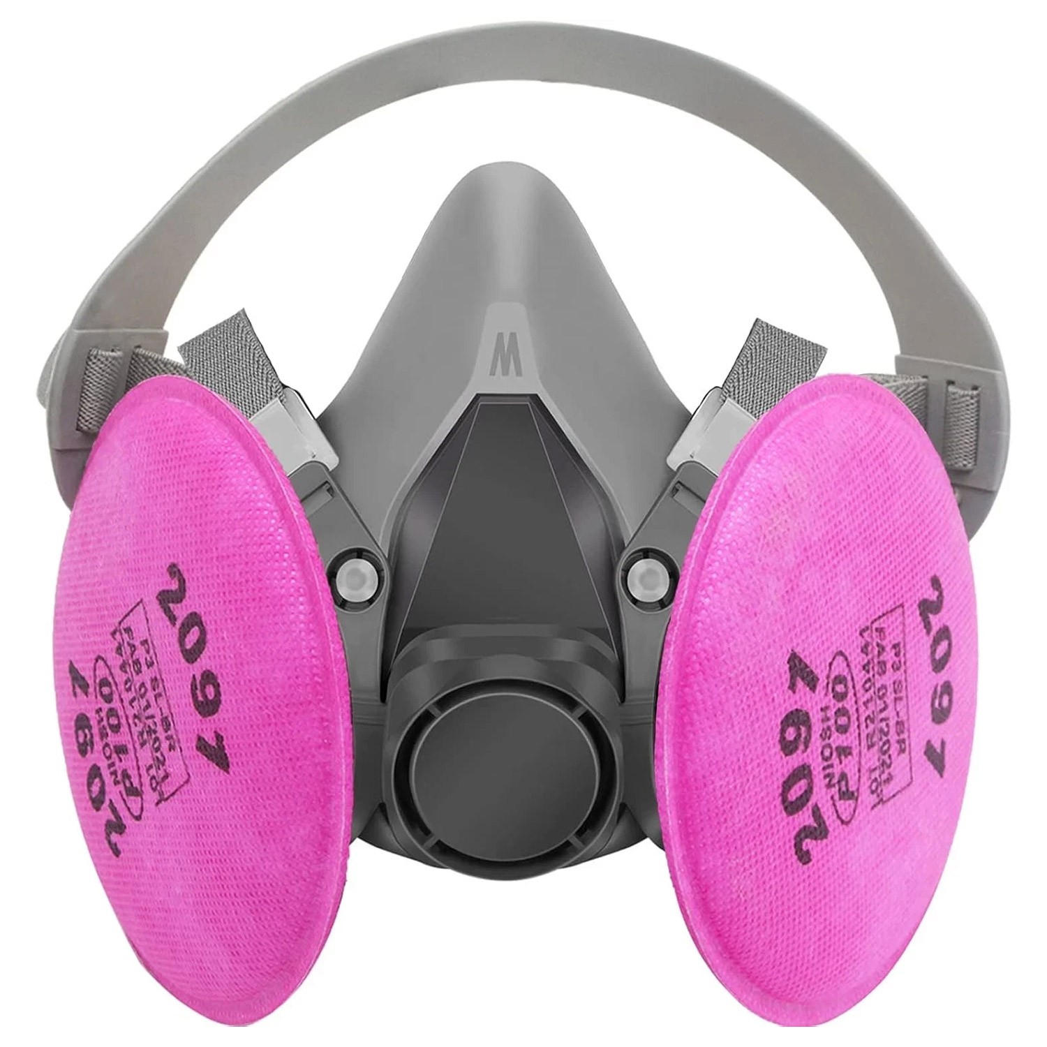 P100 Particulate Welding Painting Dust Construction Half Face Respirator Mask US