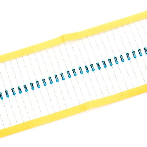 100pcs 1/4W 0.25W 6.2K Ohm 6k2 Metal Film Fixed Resistor 0.01 1 Tolerance