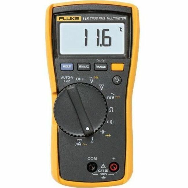 Fluke 116 HVAC Multimeter with Temperature and Microamps
