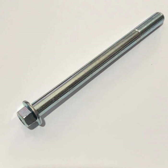 1PC M12 Flange Head Bolt 1.25 Pitch Carbon Steel 50-350mm