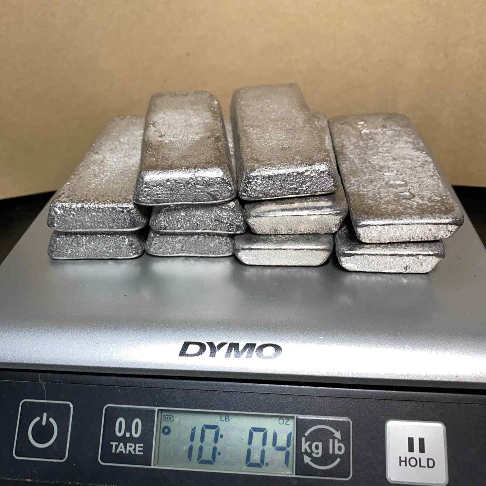RotoMetals Bismuth Based Alloy Low-Melting Point 158 F Ingot Wood’s Metal 10 lbs