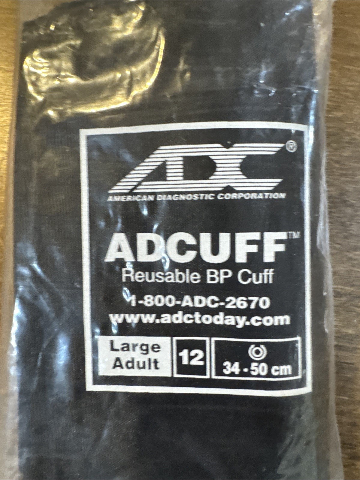 ADC Cuff & Large Adult – 865-12XBK