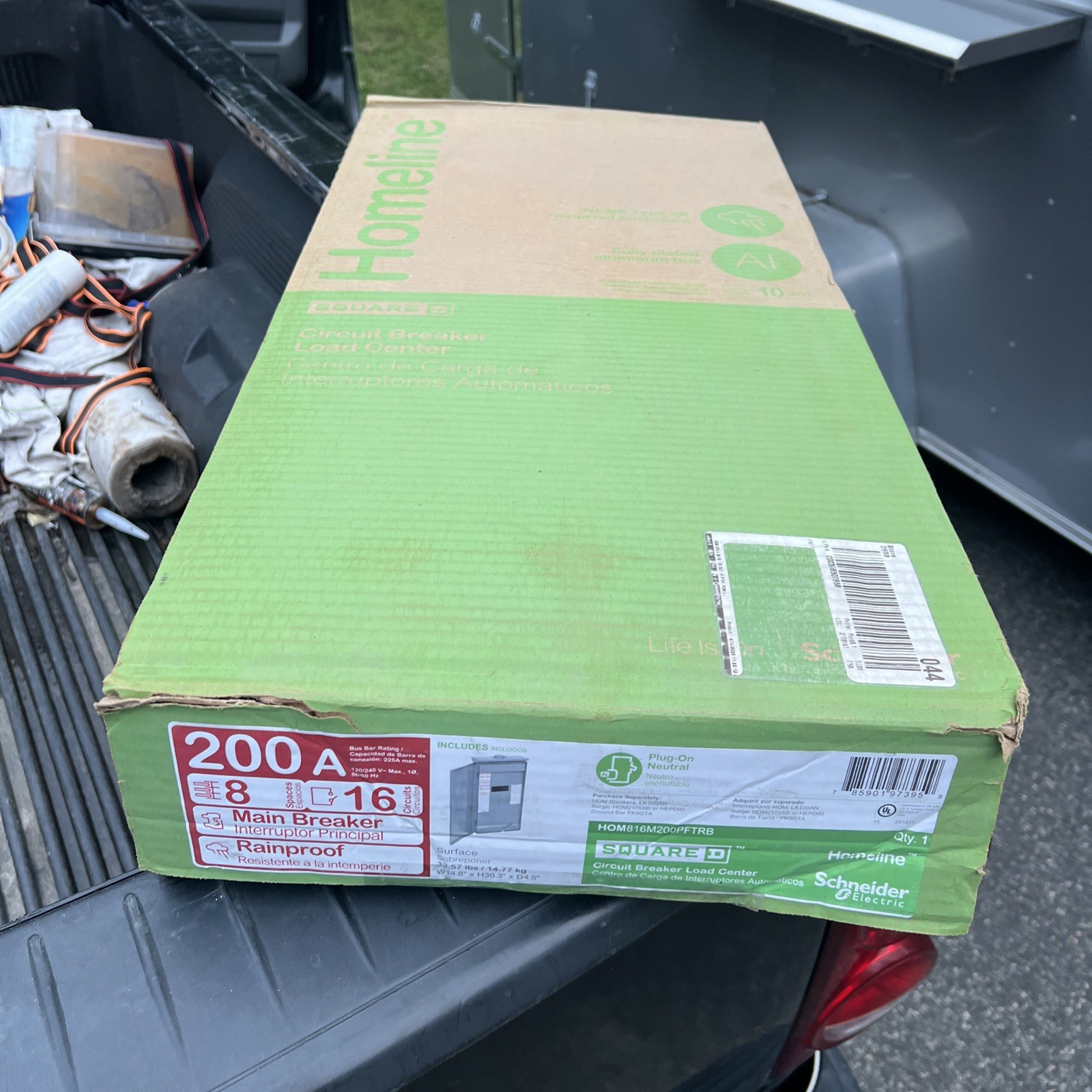 Square D 200A Load Center (HOM816M200PFTRB)