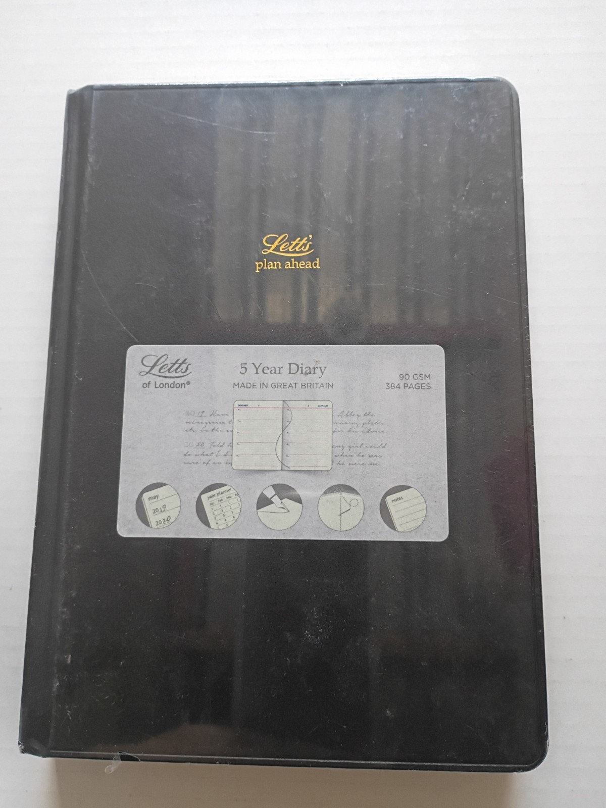 Letts Of London Letts Plan Ahead 5 Year Diary Undated