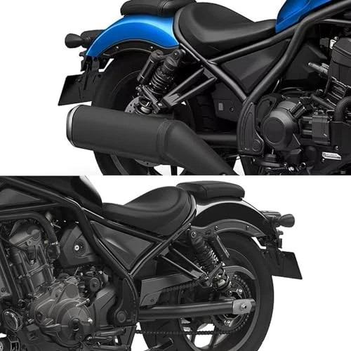 Black Passenger Footpegs Footrests Fits for Honda Rebel CMX1100 CMX 1100 21-25