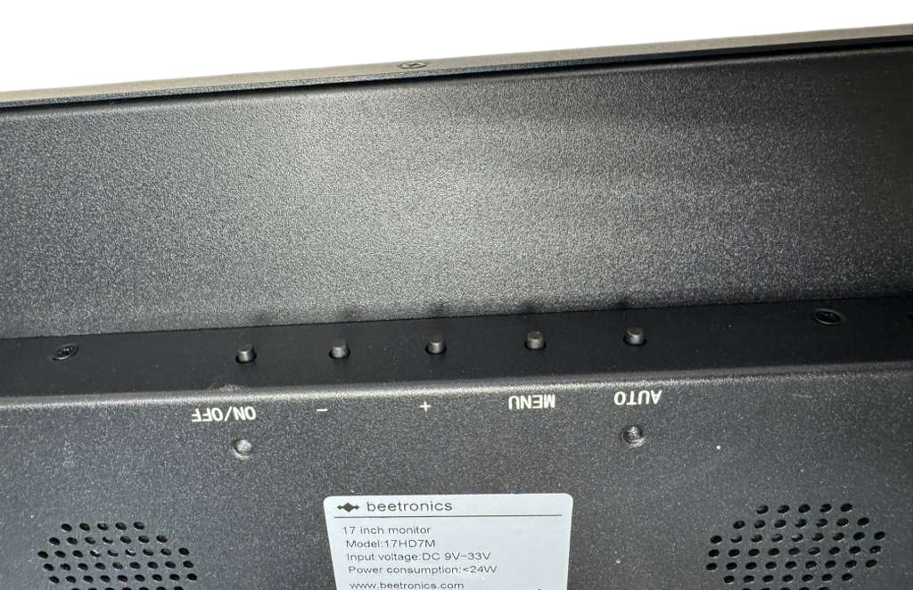 Beetronics 17HD7M Monitor 17″, DC9V-28V, 24W, BEE17HD7M, 2071191, BEE-17HD7M