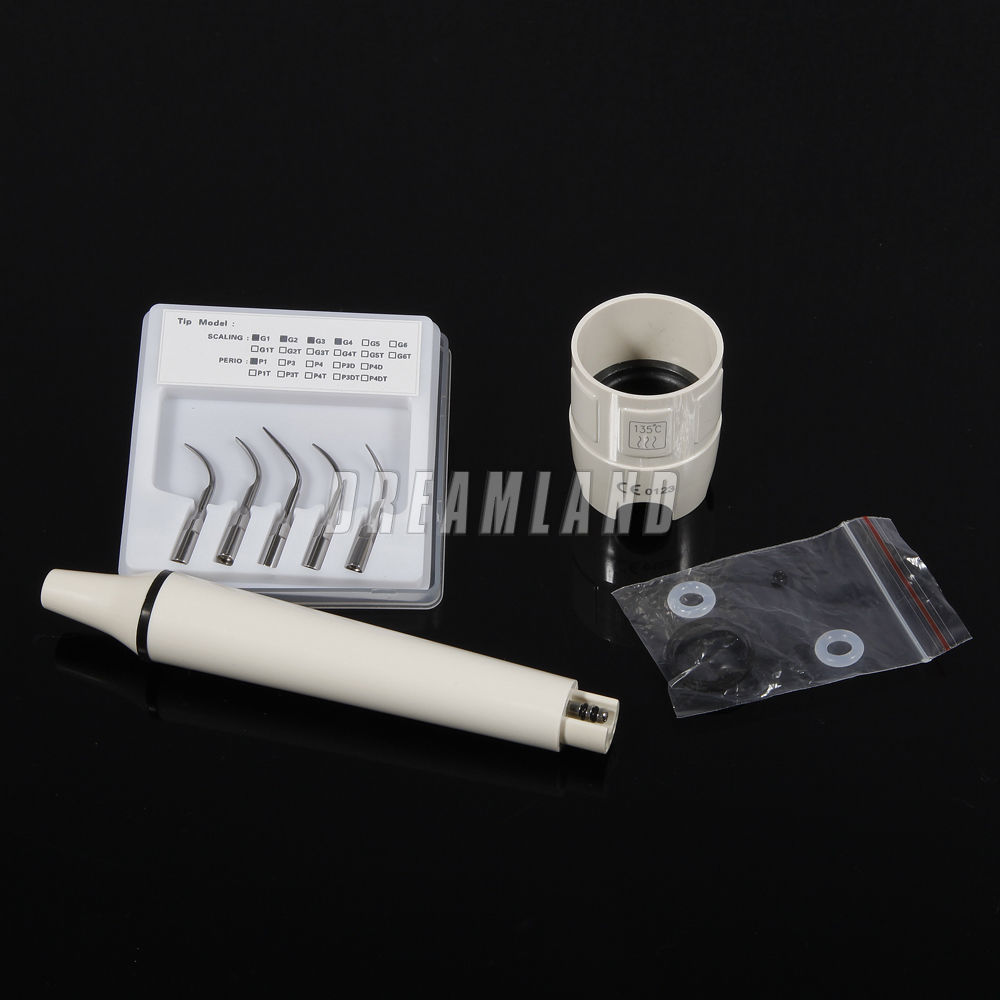 US! Cavitron Dental Ultrasonic Scaler fit EMS +Handpiece+Tips+Bottles SK-E1 NEW