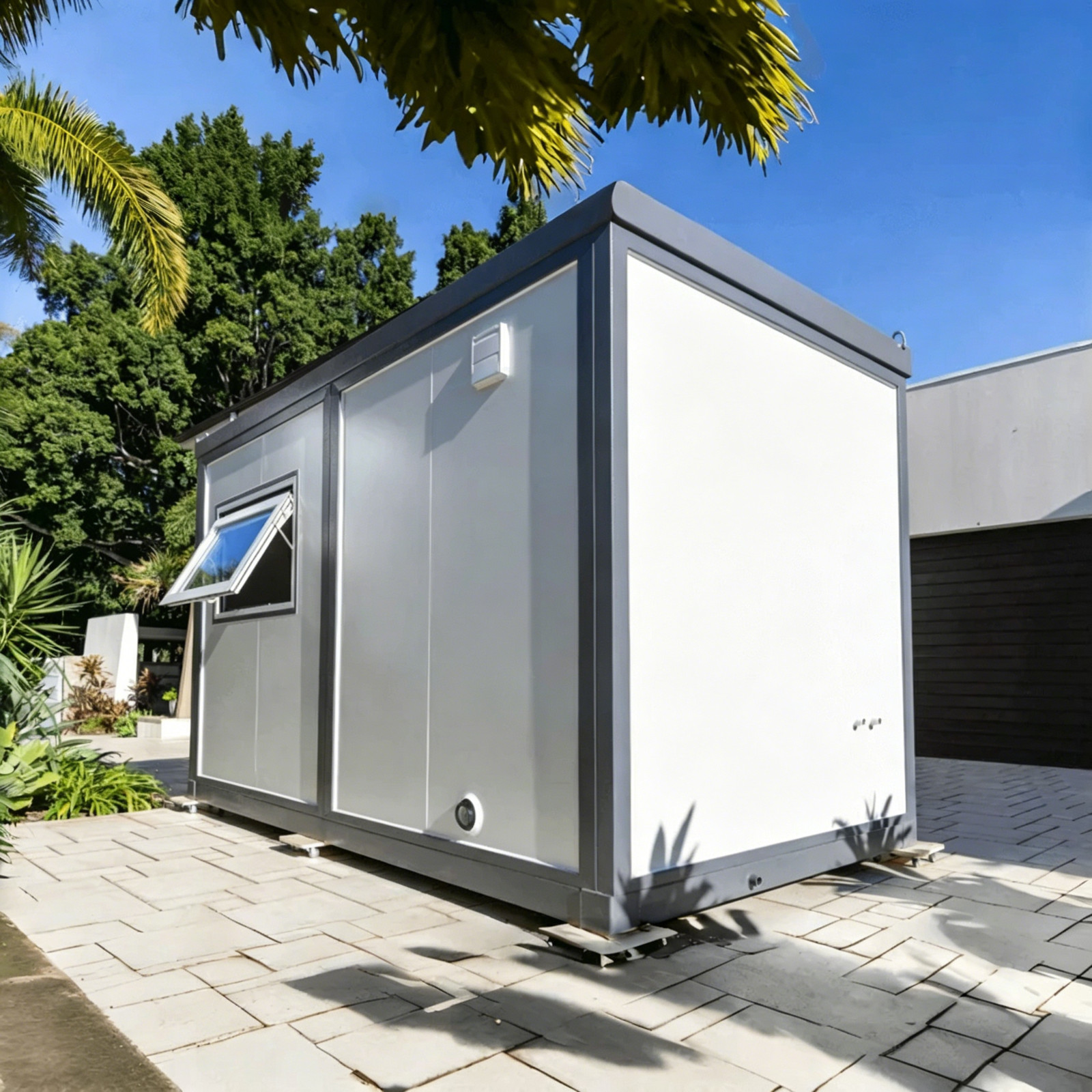 Chery Industrial 13x7FT Mobile Prefab Office with Bathroom&Bedroom