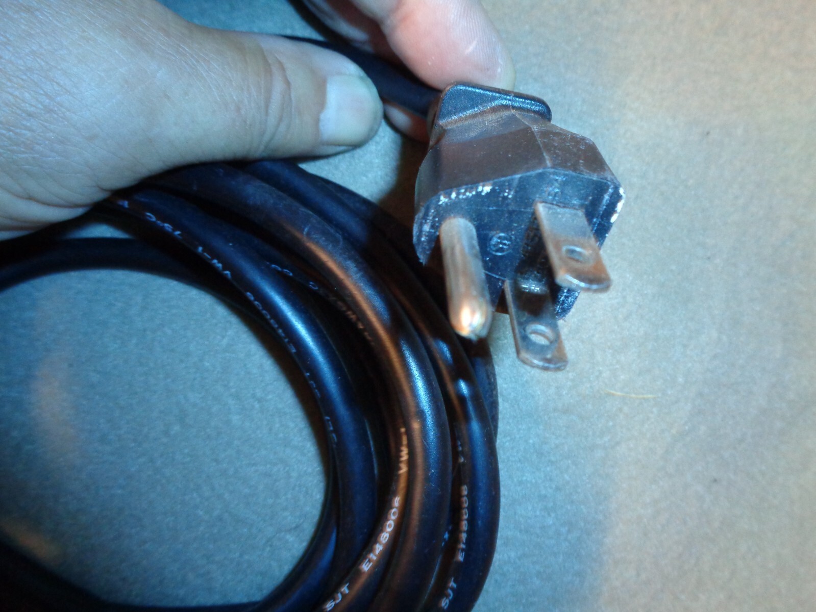 American Changer AC Cord, 110 Volt Power Cord For Early Mono & Dual Boards