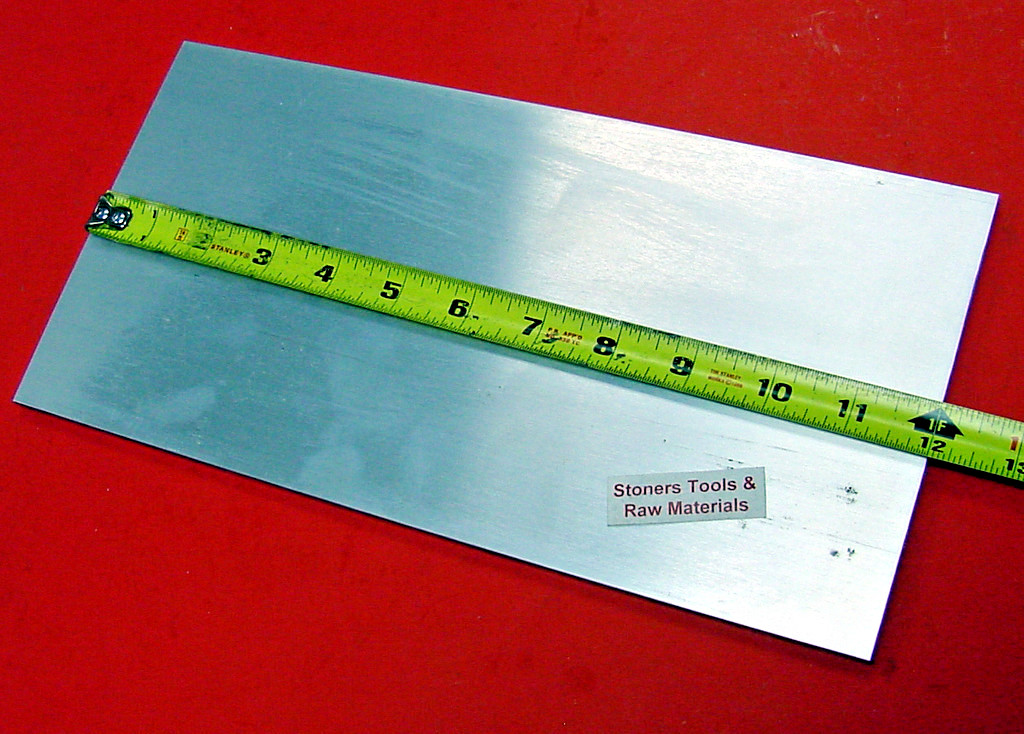 1/4″ X 6″ ALUMINUM 6061 T6511 FLAT BAR 12″ long Extruded Mill Bar Stock Cut New