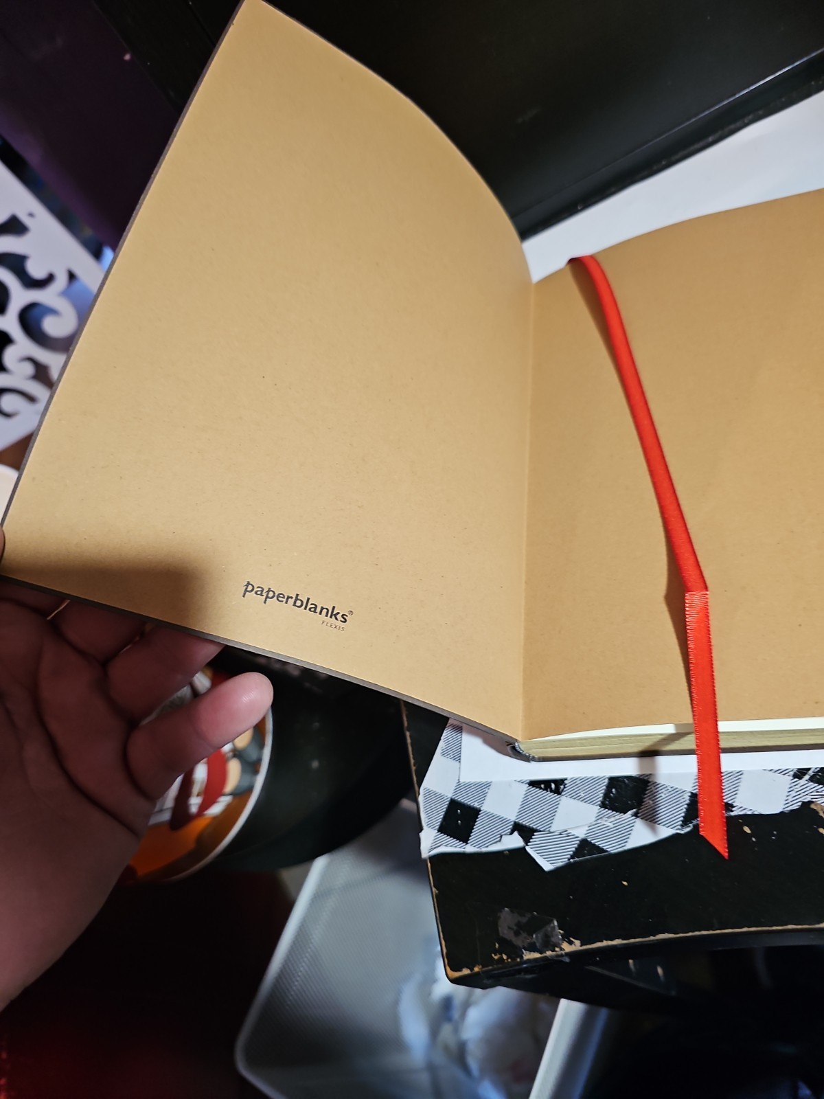 New Paper Blanks 7×9 Ochre Journal