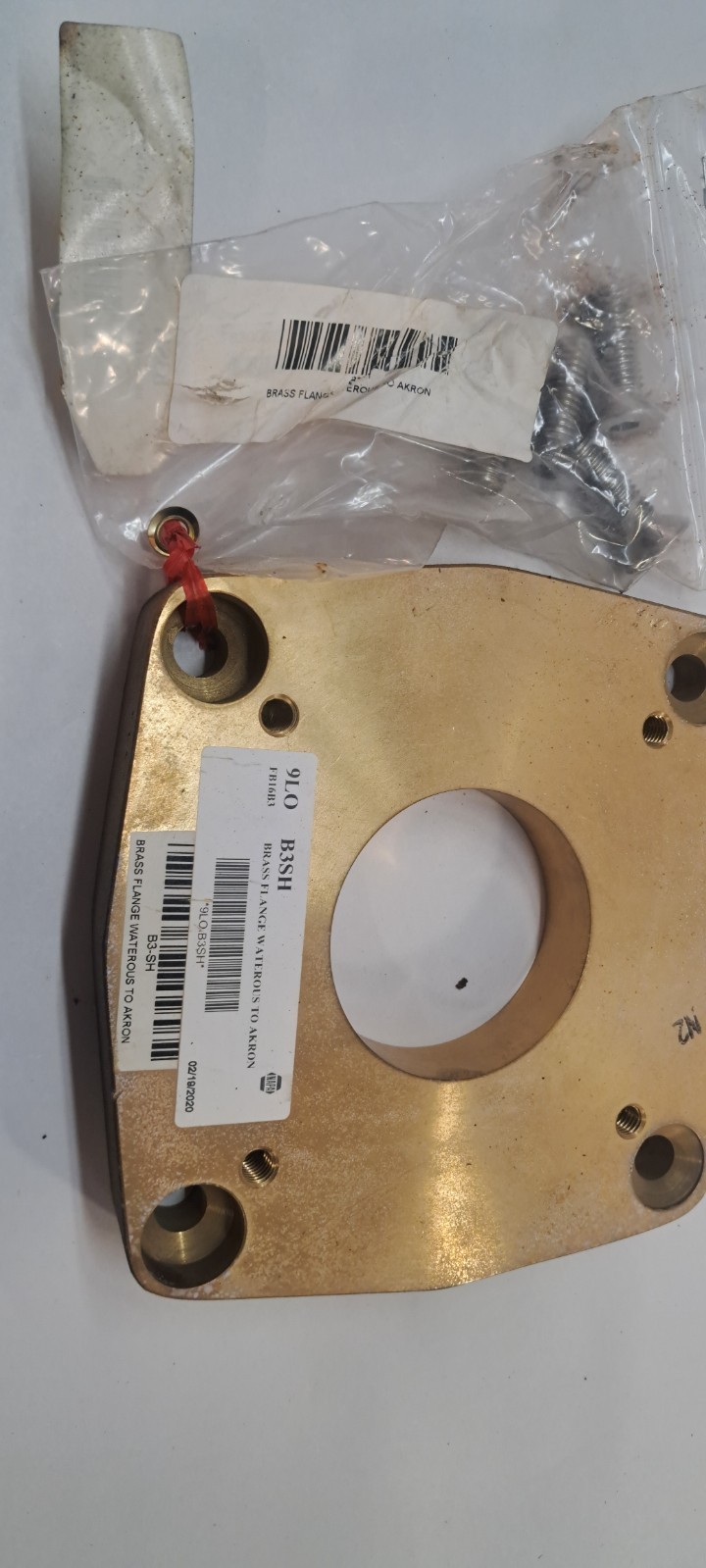 AKRON BRASS Adapter Plate B3SH 3″ Swing Out Valve Apparatus 106955 Flange