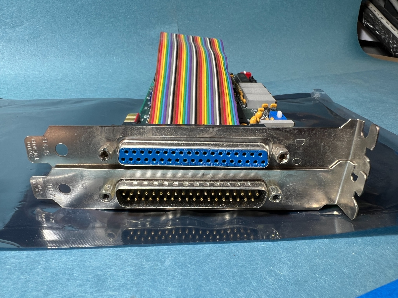 Keithley DAS-1602 100kS/s Analog and Digital I/O Board 8-bit ISA DAQ w/AUX Cable