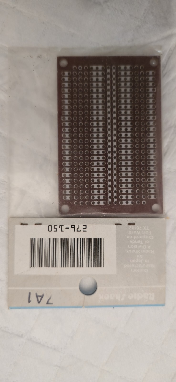 Vintage Archer Radio Shack 276-150 Japan IC Proto Perf Boards – NOS – LOT of 10