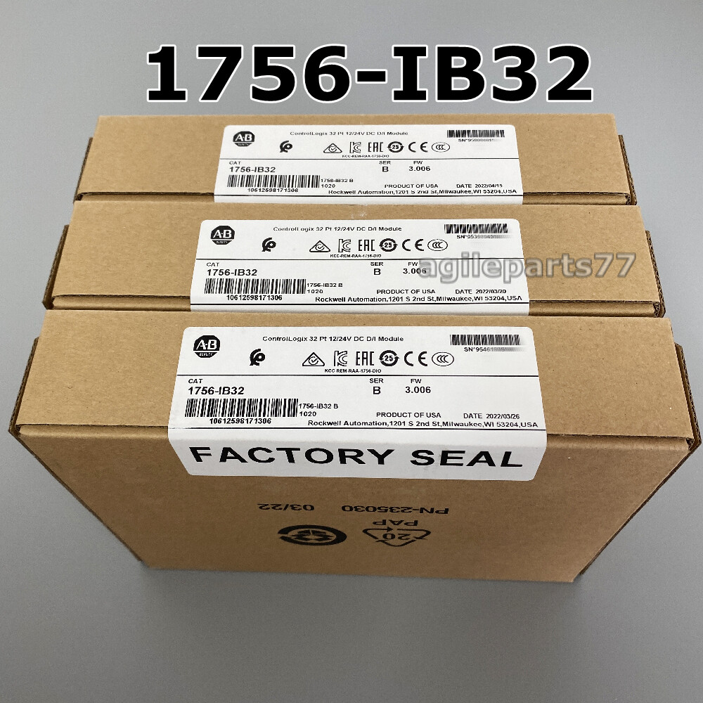 1PC NEW Allen-Bradley AB 1756-IB32 CONTROLOGIX 32 PT DC INPUT MODULE 1756IB32