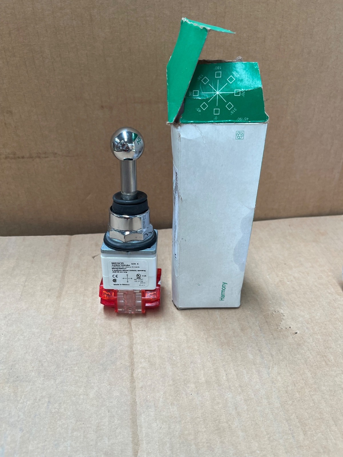 Schneider Electric – 9001K35H2 – Harmony 9001K Joystick Switch 30mm, 4-Axis