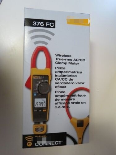 376 FC True-RMS AC/DC Clamp Meter – New in Box By Fedex or DHL