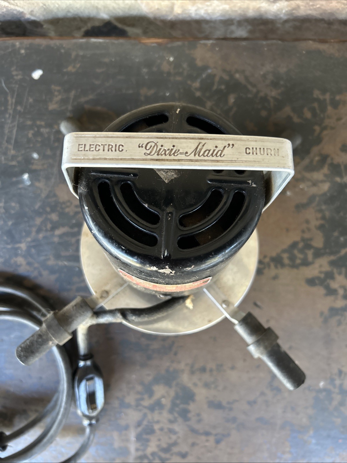 “DIXIE MAID” Electric Churn Motor(ONLY) Southern Electric Products. WORKS!