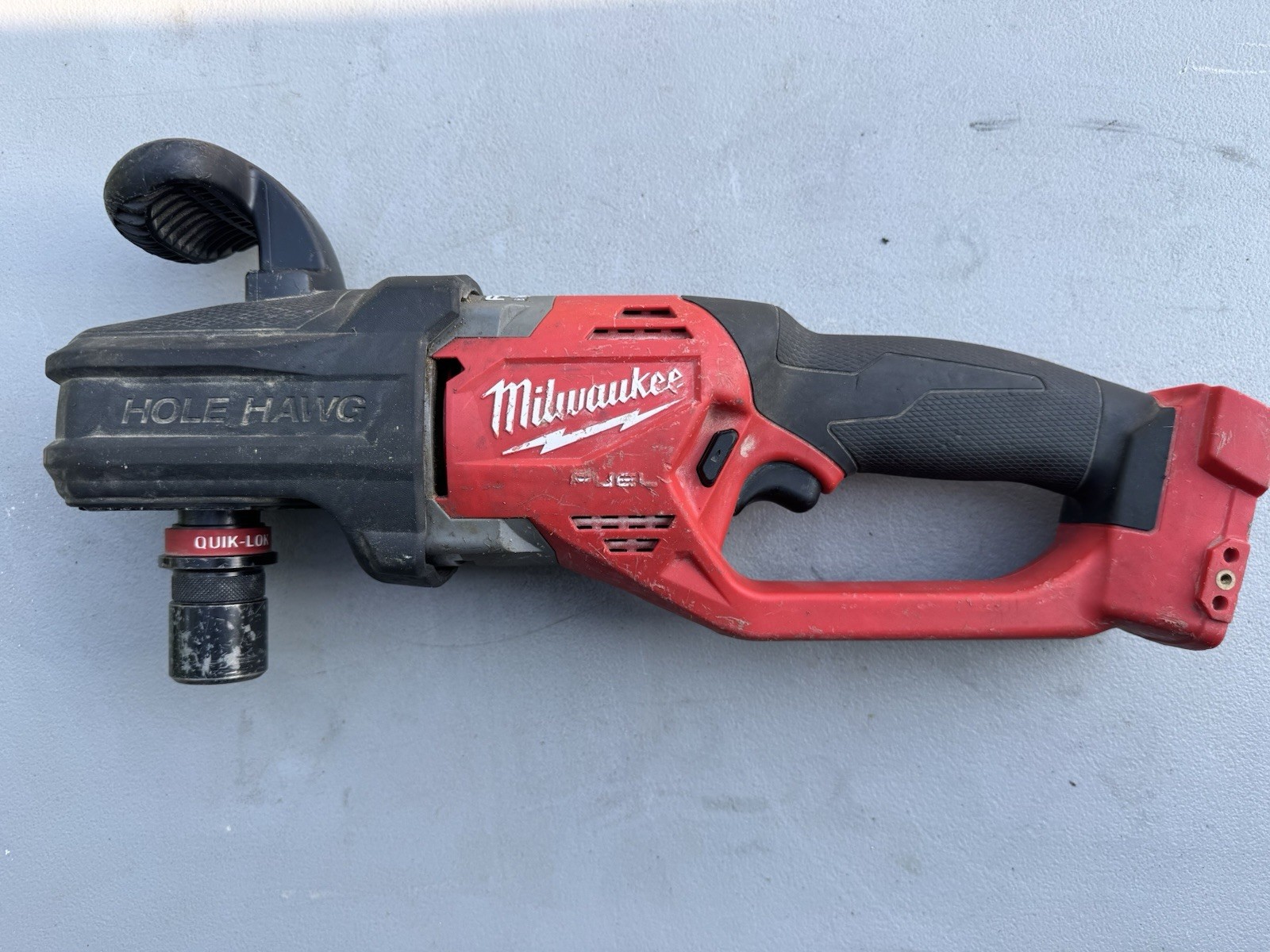 Milwaukee 2808-20 M18 FUEL Hole Hawg Right Angle Drill with Quick-Lok TOOL ONLY