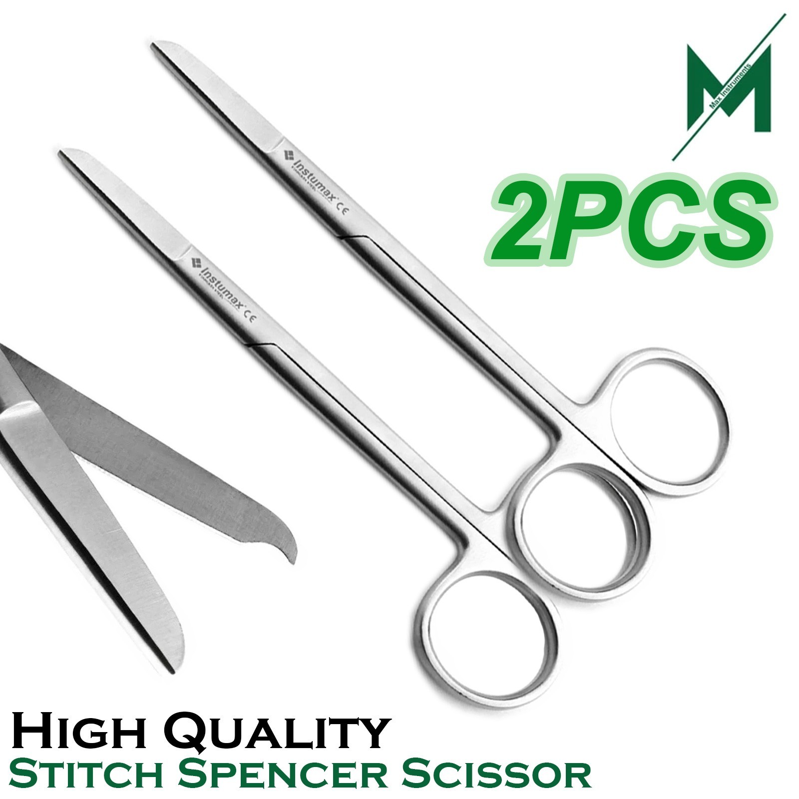 Surgical Dental Oral Surgery Spencer Scissor Stitch Cutting Suturing Scissors CE