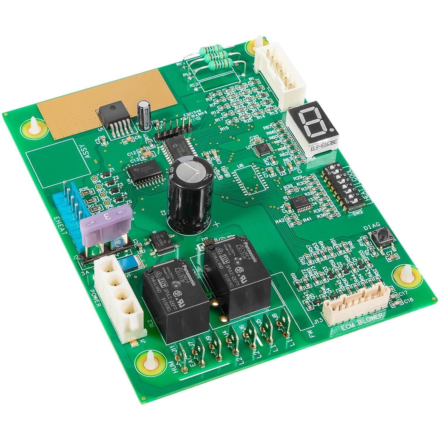 Control Board for Nordyne Intertherm Revolv Miller E7 B6 Electric Furnace – High