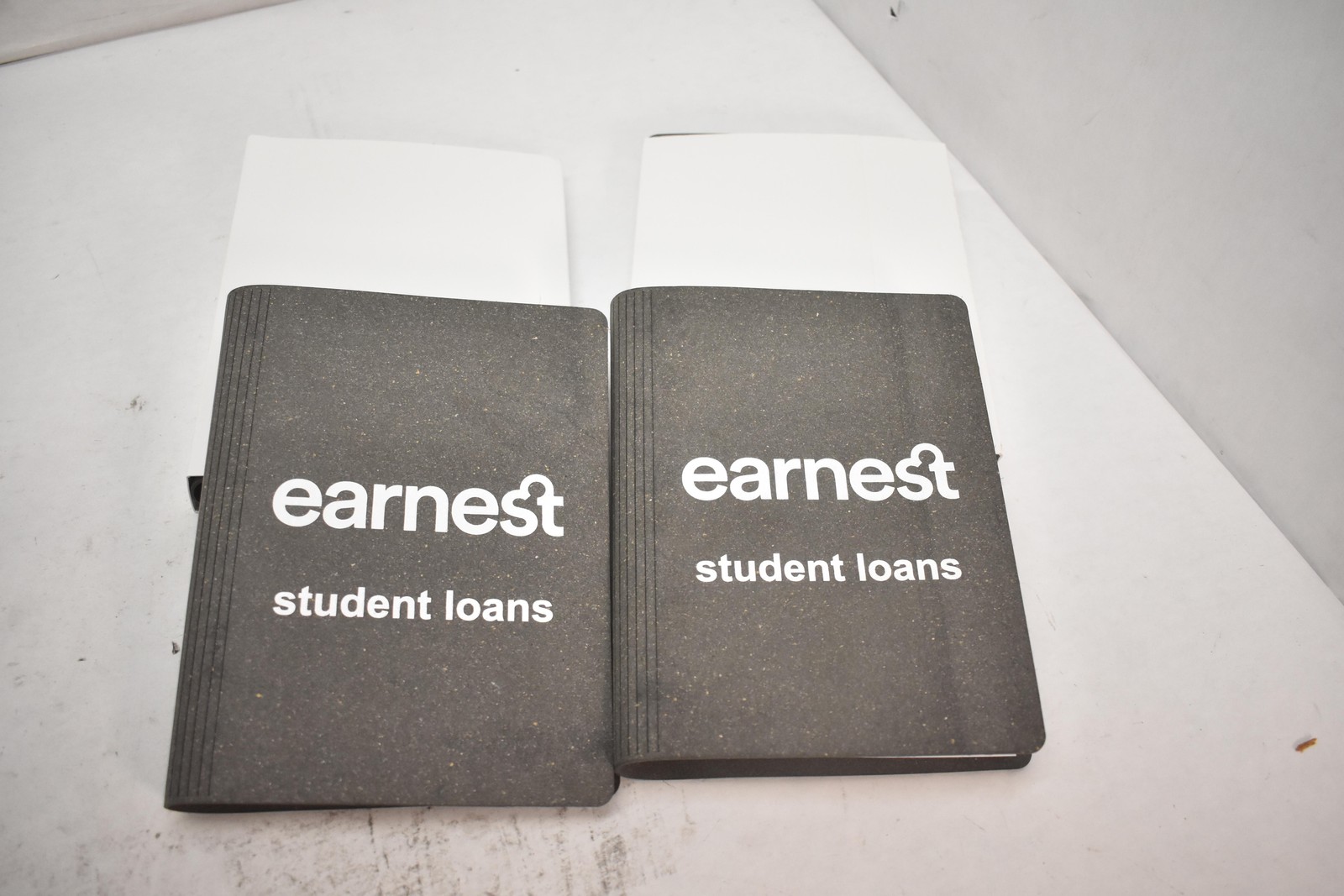 Lot Of 4 Branded Daily Use Binders Student Loans Black White Plastic Office