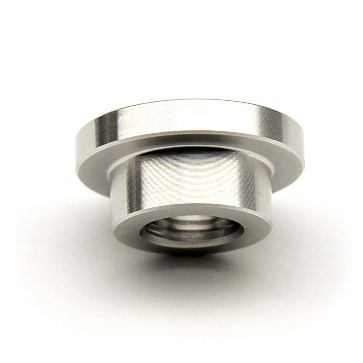 1/8” NPT Female Weld Bung – 304 Stainless Steel Stepped 1/8″, Clear