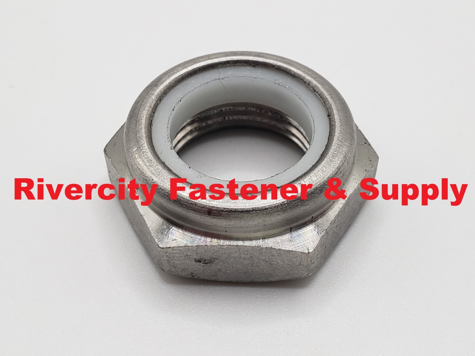 5/8-18 Stainless Nylon Insert Lock Nut Thin Jam Half thick NTE 5/8×18 Nuts