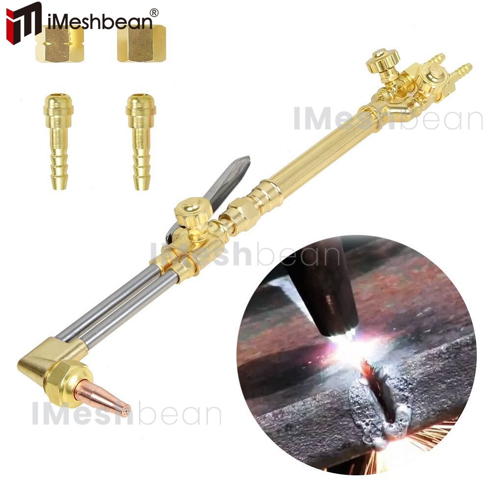 Oxygen Acetylene Welding Cutting Torch Set Fit Victor Style CA1350, 100FC Handle
