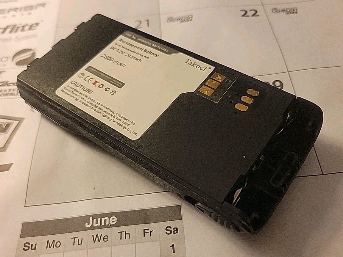 Battery Motorola 2800 mAh HNN9815 NNTN6263 NNTN7032 NNTN7032A NNTN7032B NNTN7335