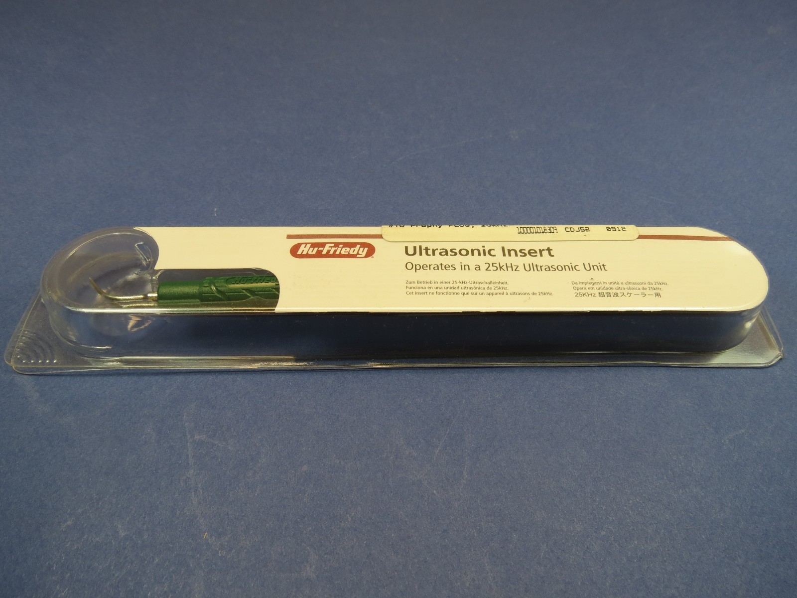 Dental Insert Cavitron Ultrasonic No 10 25 KHz Prophy plus UI25KP10P HU FRIEDY