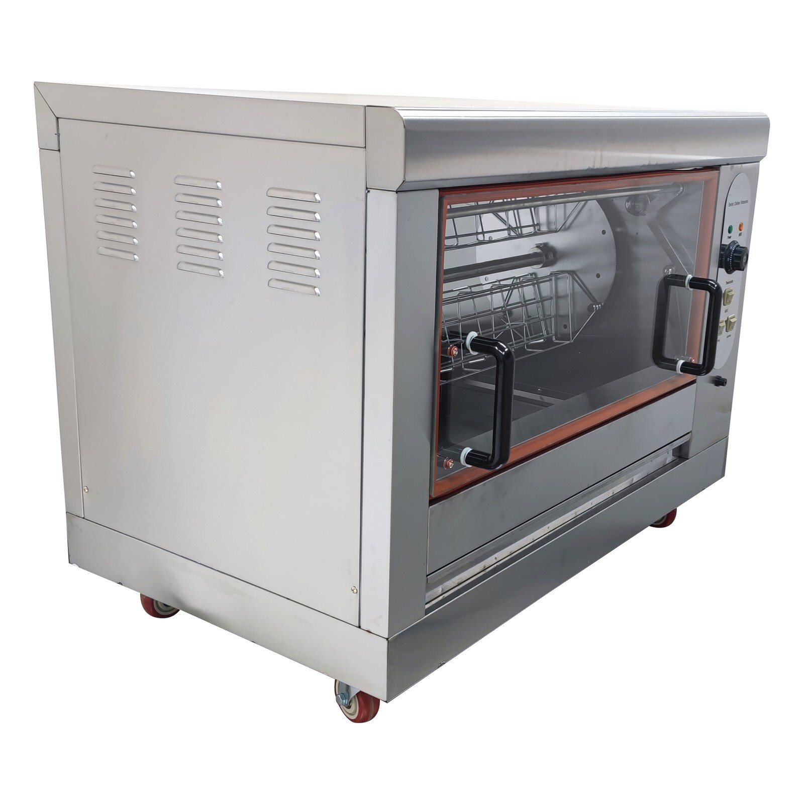 220V Table Type Electric Chicken Rotisserie Machine 122-572°F Temp. Range 8.16HP