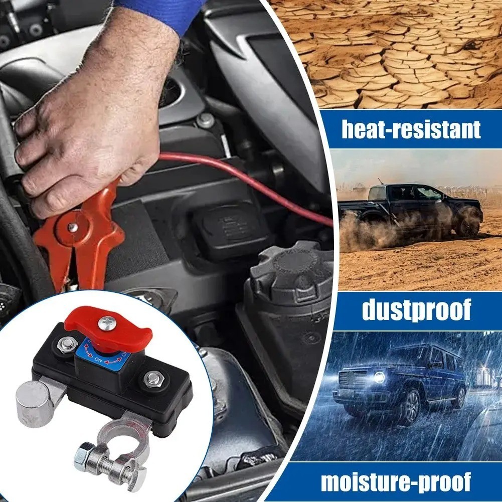 12V/24V Car Battery Disconnect Switch Automatic Manual Circuit Breaker Protector