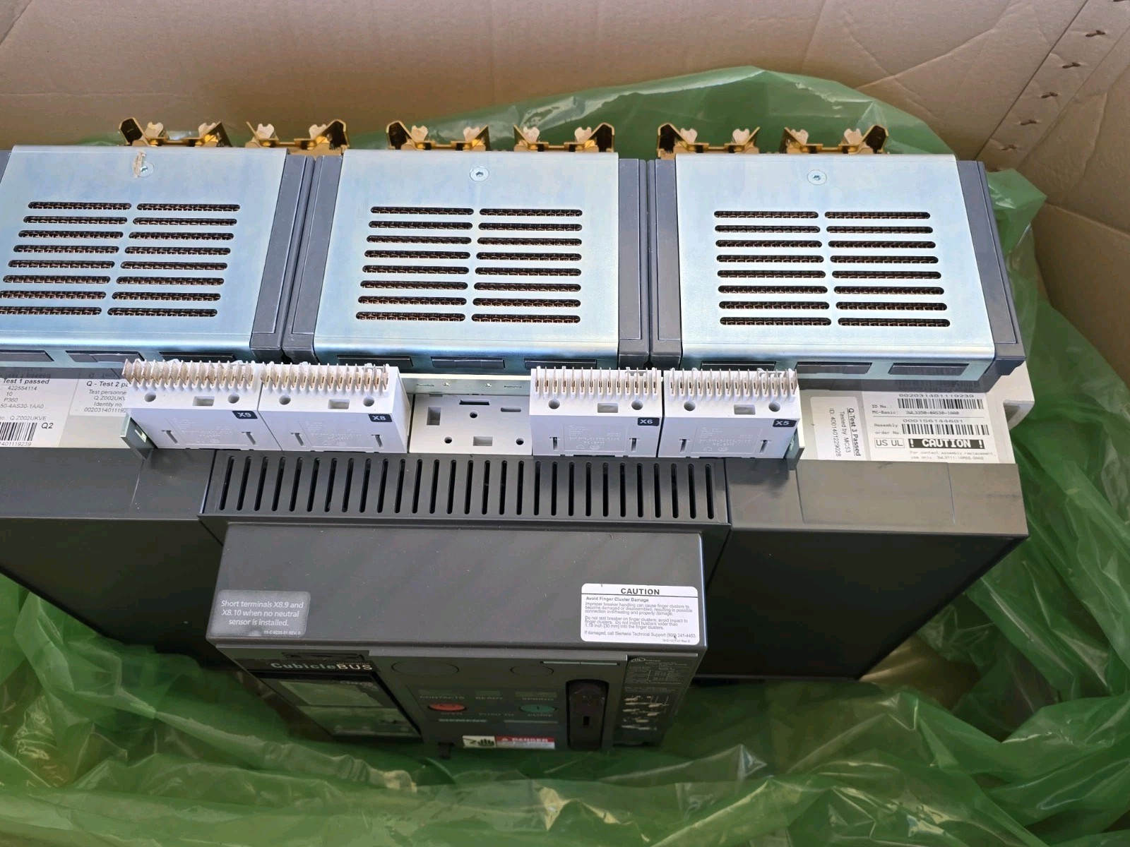 WLH3A340 Siemens 4000 Amp LSIG IN NEW SURPLUS 4000 Amp Plug