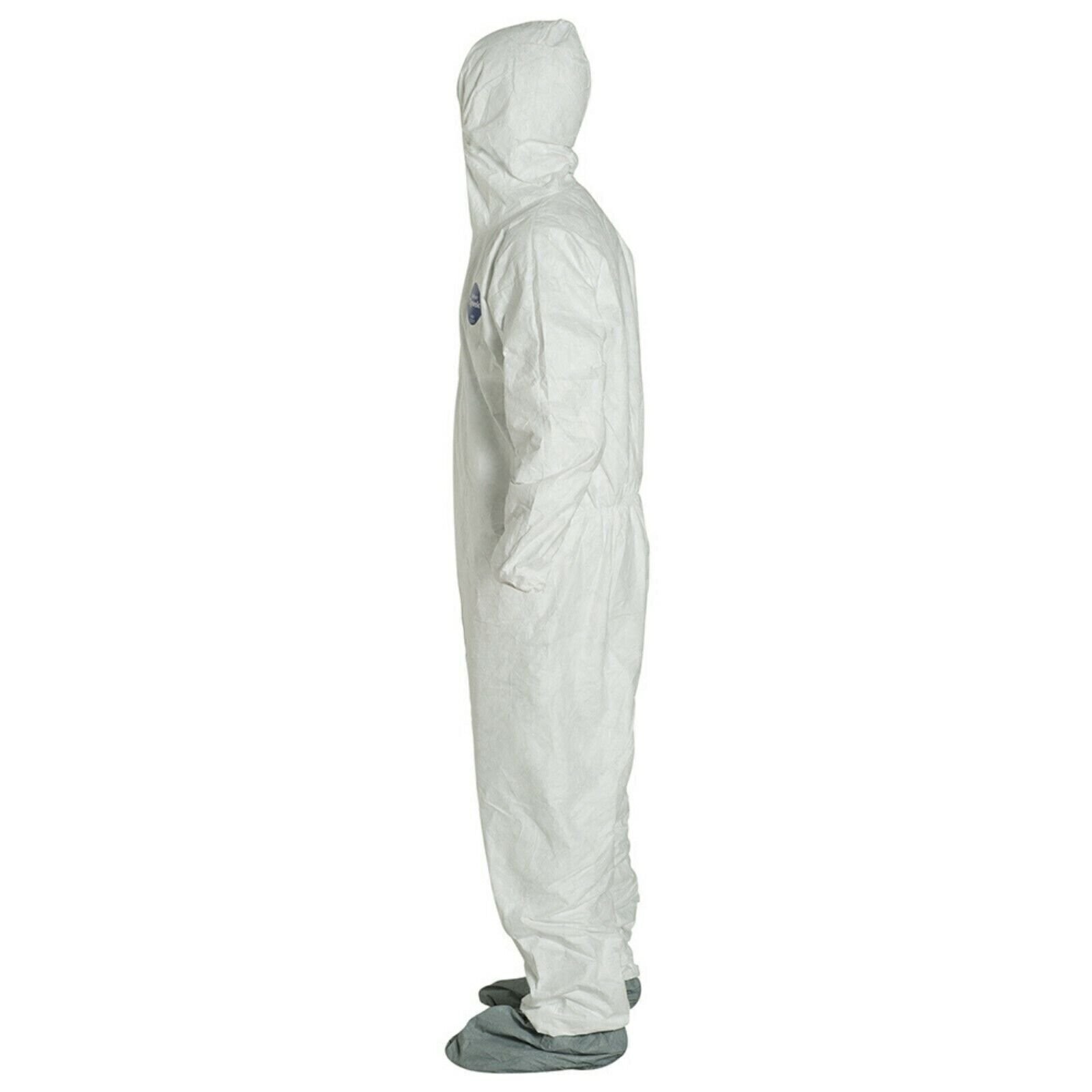 Dupont TY122S Tyvek Coverall Bunny Suit Hood and Booties Size M – 5XL – VARIETY